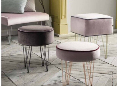 Sitzhocker Ottomane Hocker Sitz Beistell Fußhocker Rund Hocker Polsterhocker